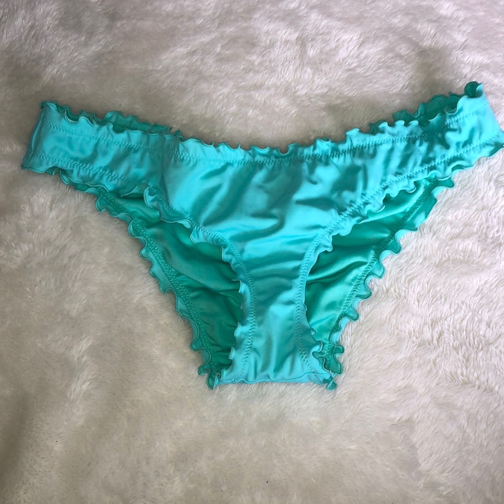 Turquoise bikini bottoms